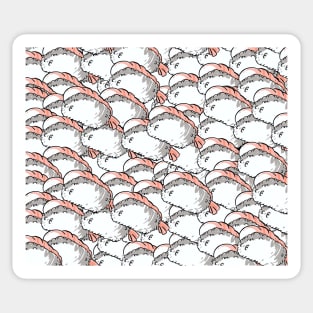 Nigiri ebi - shrimp everywhere Sticker